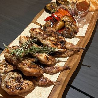 Пъдпъдък на скара