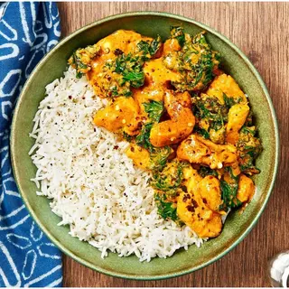 Coconut Chicken Curry with Rice