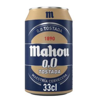 Cerveza Mahou  ( 0%0 TOSTADA )