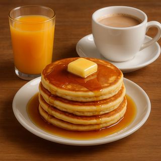 Tortitas + Café + Zumo natural