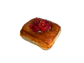 Danish z malinami