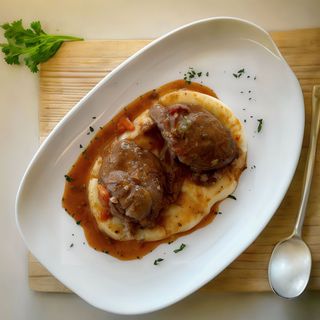 Estofado de carrillera ibérica (porción)