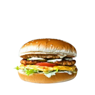 Hamburguesa De Filete De Pollo Y Tortilla