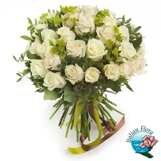 Bouquet di rose avorio