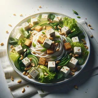 Sałatka z tofu