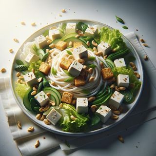 Sałatka z tofu