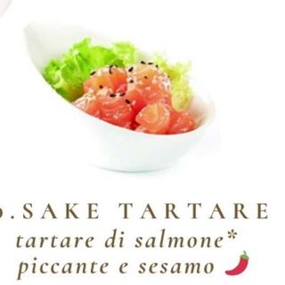 90 Sake tartare spicy