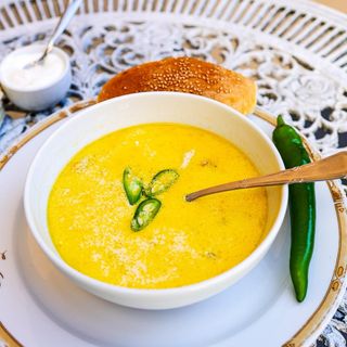 Ciorbă de pui a la grec