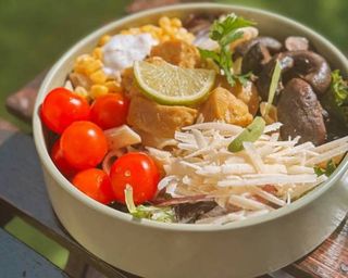 Bowl Frango, Cogumelos