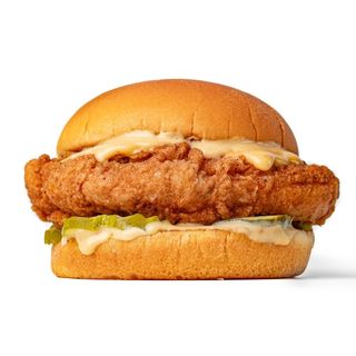 Burger crispy chicken