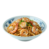 Fideos Chinos Con Gambas