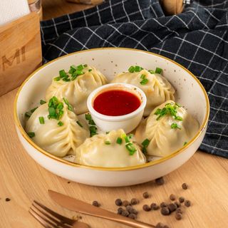 Манты с рубленной говядиной