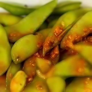 Spicy edamame