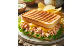 Tuna And Cheese Sandwich