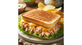 Tuna And Cheese Sandwich