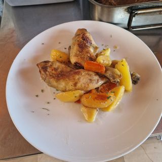 Pileći bataci iz krušne peći