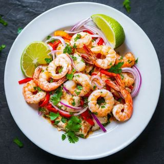 Ceviche Fish Calamari Prawns