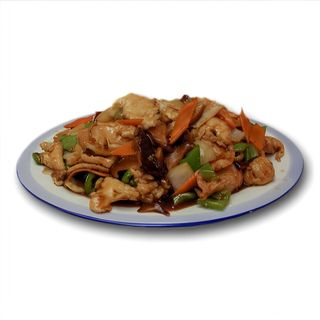 69А.Пиле с китайски ароматни гъби и зеленчуци (800г)