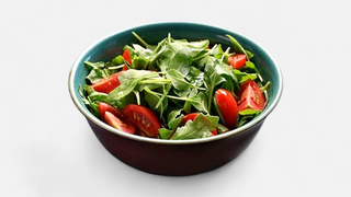 Mixed salad with cherry tomatoes