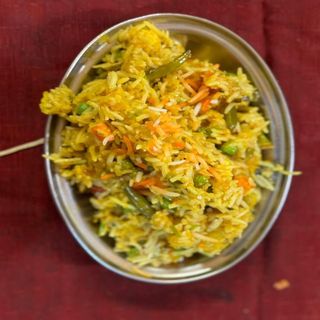 Vegetarian biryani