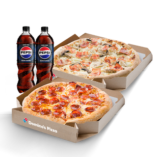 2x XXL Pizza + 2x Pepsi 0,85L
