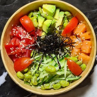 Поке Боул лосось тунець мікс