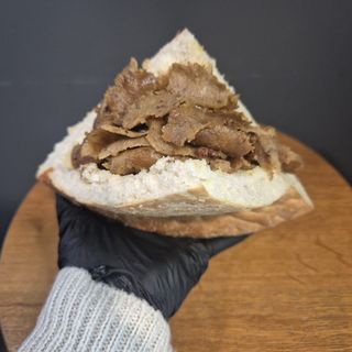 Kebab bułka mega