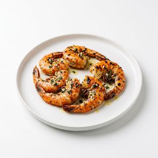 Sizzling King Prawn (Ración)