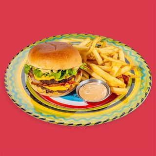 Doppio Smash Burger Bacon e Cheddar