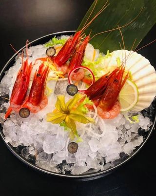 703. Amaebi sashimi**