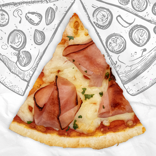 Pizza Jamón (40 Cm.)