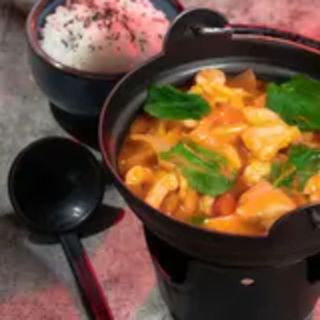 Cazuela Thai con Langostinos