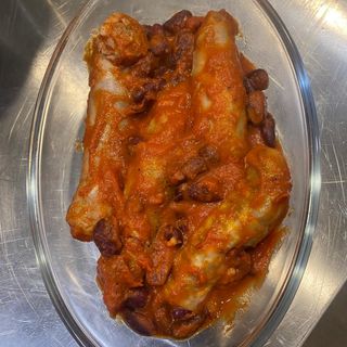 salsiccia e fagioli alla messicana 