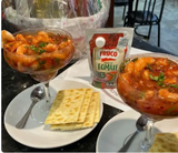 Ceviche de camarones colombianos