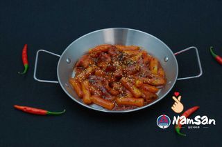 Tteokbokki Con Pollo Picante