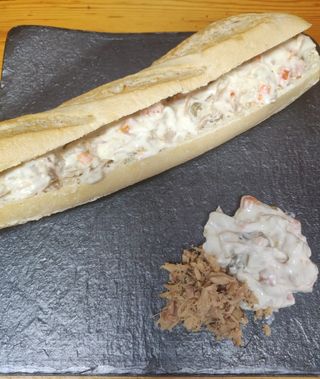 Baguette ensaladilla