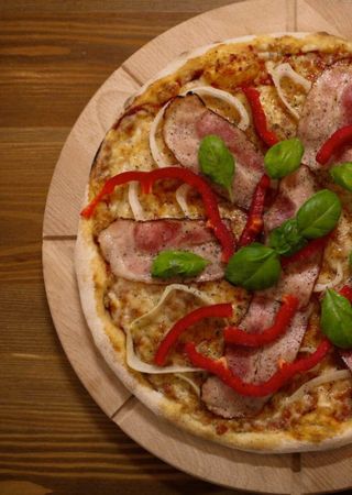 Pizza Bacon - mała 25 cm