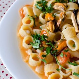 Tubettini cozze e fagioli 