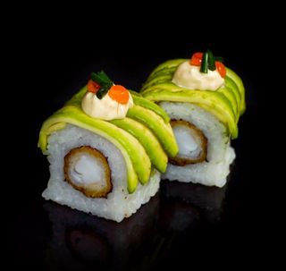 Crunch Langostino Con Aguacate (8 Uds.)