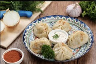 Манты с говядиной