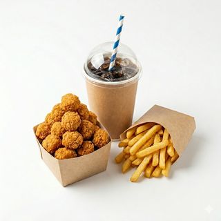 Menú Pop Corn de Pollo