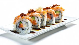 761.   Uramaki Tiger Roll - 8 pezzi
