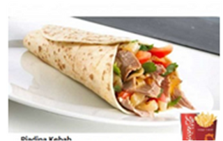 Piadina kebab
