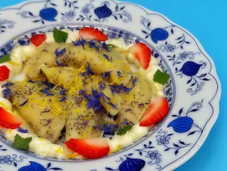 Вареники з солодким сиром та маком (200g)