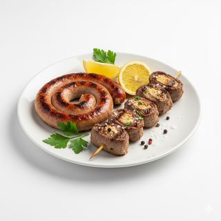 Baccalà a sfincione con contorno