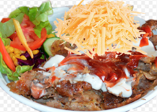 Menú Plato Kebab Con Queso