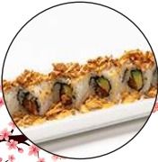 Spicy Salmón Crunch (8 Pzs.)
