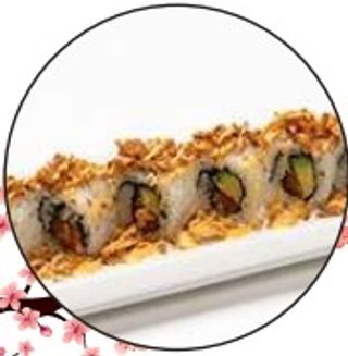 Spicy Salmón Crunch (8 Pzs.)