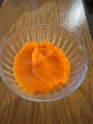 Пюре морковное