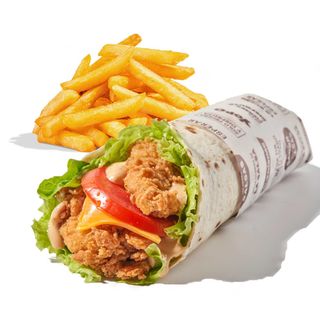 Wrapper Clasico + Patatas